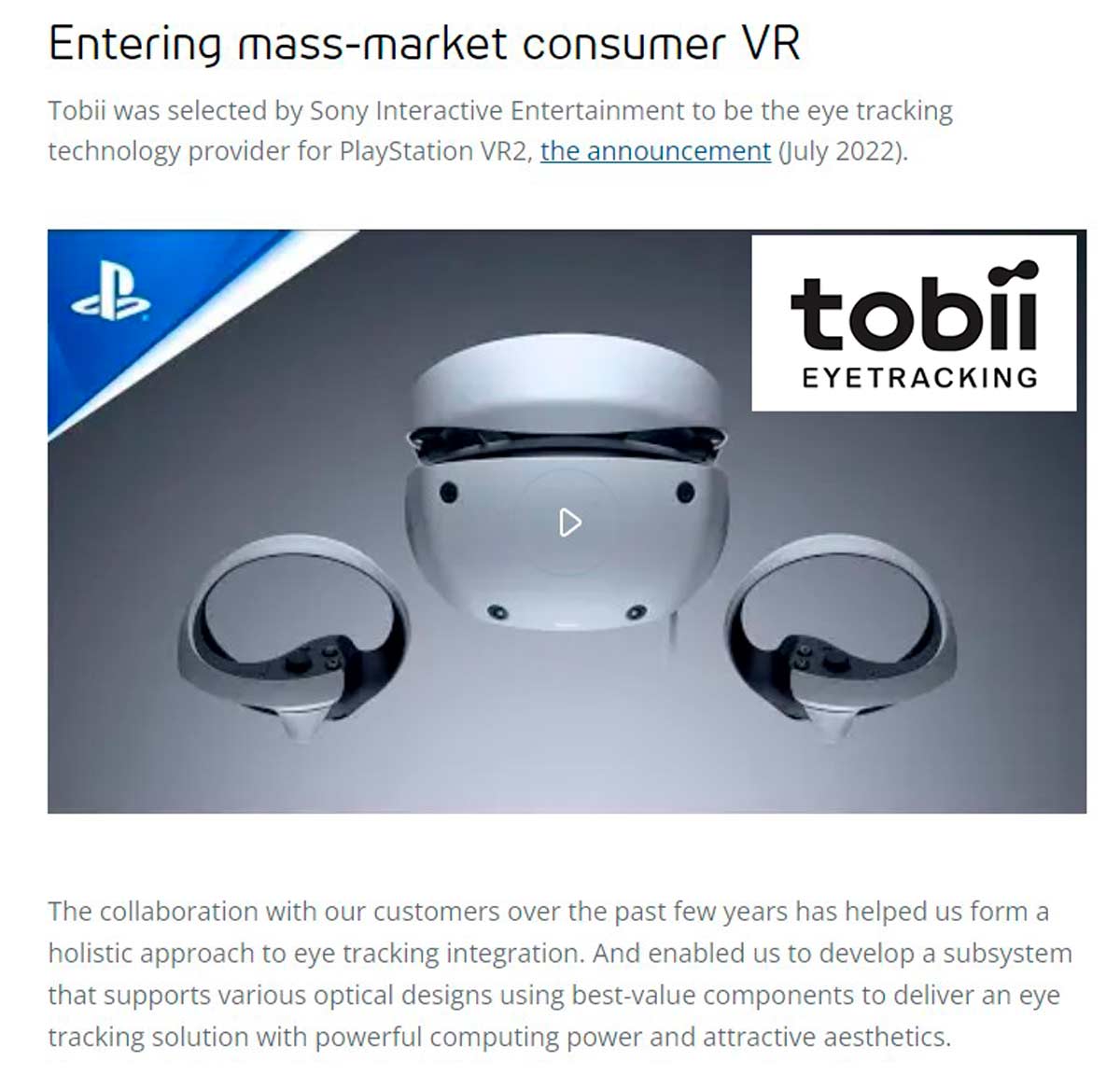 Ya lo vio? Así es el nuevo casco de realidad virtual para jugar en  PlayStation