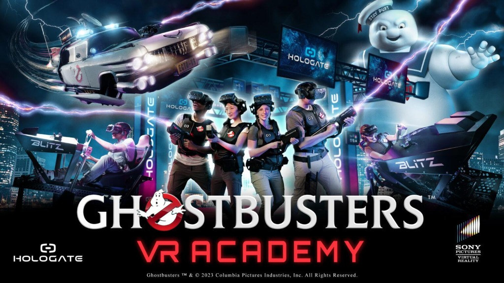 Ghostbusters VR Academy se estrena en centros de ocio Hologate
