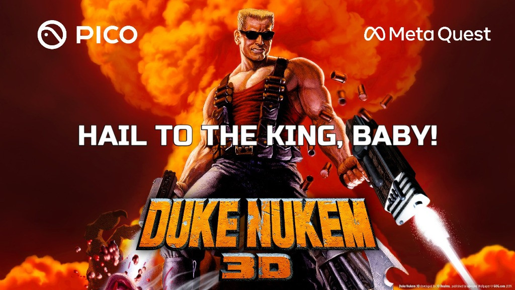 Duke Nukem 3D y otros 7 títulos ya son VR en Quest y PICO