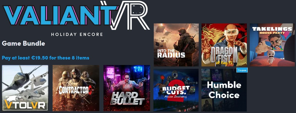 Nueva oportunidad de hacerse con los Humble Bundle VR de 2023