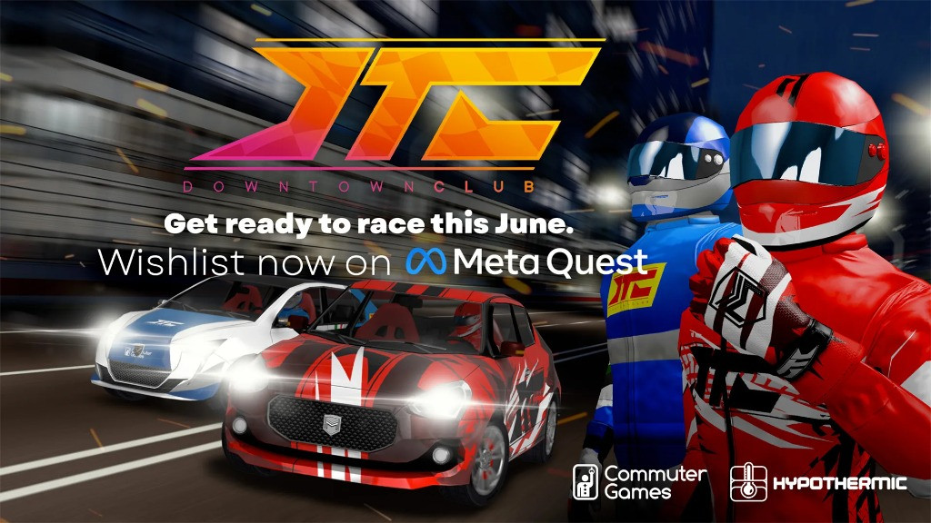 Downtown Club, carreras de coches en  junio para PICO y Meta Quest