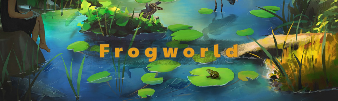 Siente como vive una rana con Frogworld, el primero de una serie de simuladores de vida natural