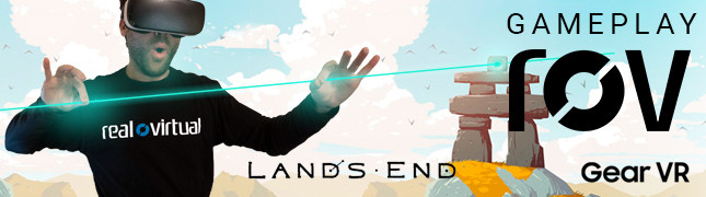 Gameplay Land's End con Gear VR