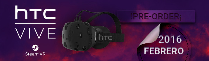 Precompra de HTC Vive para finales de febrero