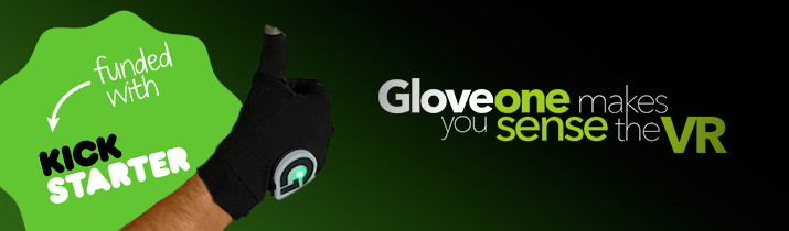 El guante háptico Gloveone se financia en Kickstarter
