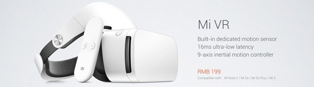 Mi VR, nuevas gafas de Xiaomi para sus dispositivos