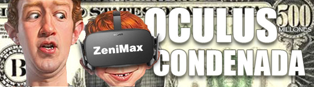Oculus deberá pagar 500 millones a ZeniMax