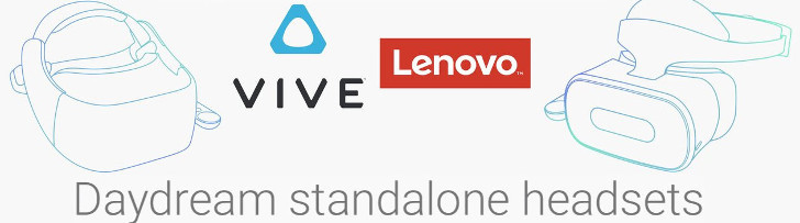 Daydream Standalone, tanto de HTC Vive como de Lenovo, para finales de año