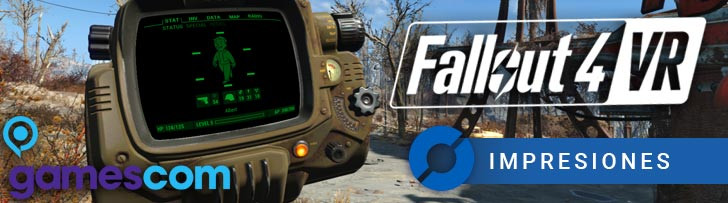 Fallout 4 VR: IMPRESIONES - Gamescom 2017
