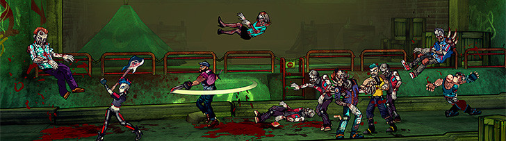 Tráiler de lanzamiento del beat-em-up cooperativo Bloody Zombies