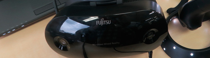Fujitsu presenta su visor para Windows MR