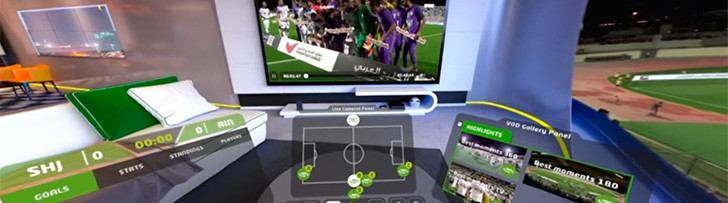 El Grupo Mediapro utilizará VRoadcaster para retransmitir la Liga de Fútbol Profesional de los Emiratos Árabes Unidos