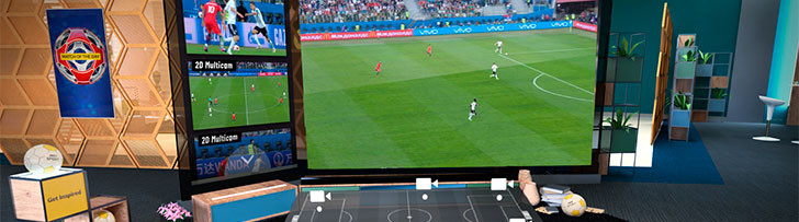 BBC, FOX y más cadenas lanzan apps para ver el Mundial de Fútbol en realidad virtual