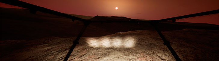 Red Rover, un simulador de conducción con datos reales de Marte