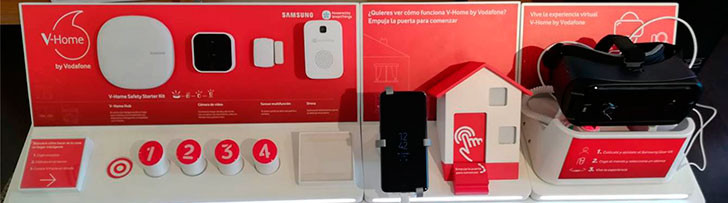 Vodafone utiliza la RV para ilustrar el funcionamiento de su solución de domótica
