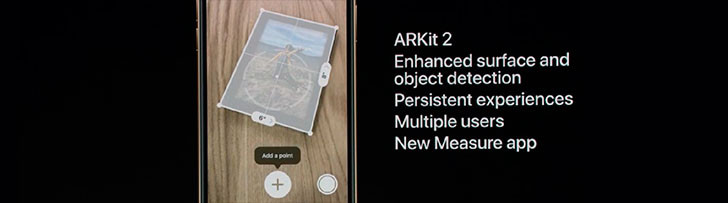 ARKit 2 estará disponible el 17 de septiembre
