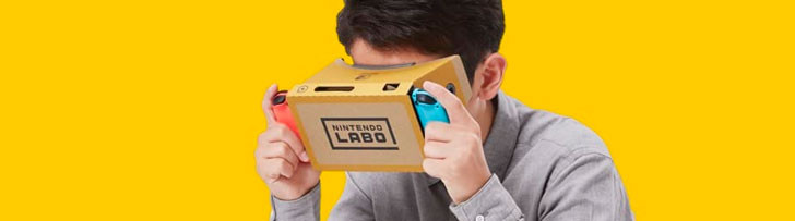 Nintendo anuncia un kit de Labo de realidad virtual para Switch