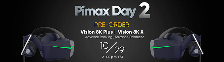 (ACTUALIZADA) Pimax realizará un nuevo directo con motivo de la precompra de sus nuevos visores