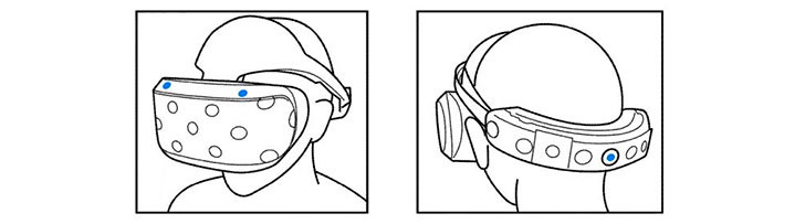 Sony patenta un sistema de posicionamiento inside-out para visores de RV
