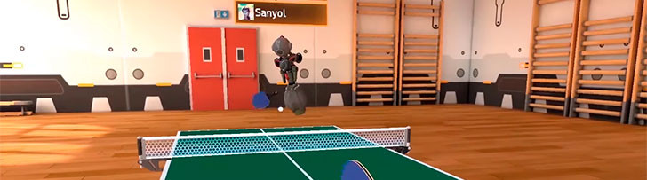 Racket Fury: Table Tennis VR estrena multijugador en PSVR