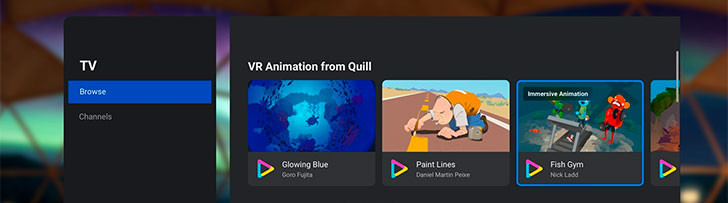 La Oculus TV de Quest añade soporte para visualizar ilustraciones creadas con Quill