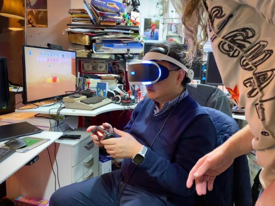 Shuei Yoshida prueba Dreams en PlayStation VR