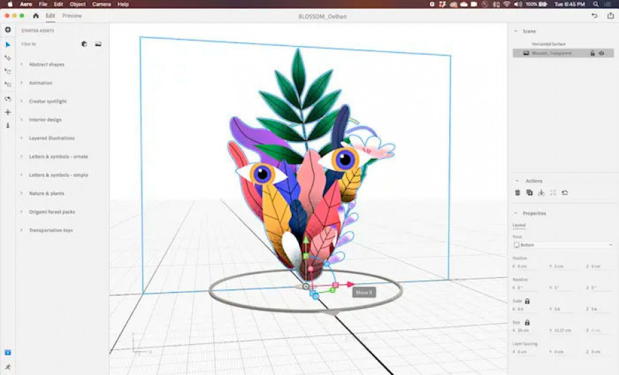 Adobe lanza la versión de escritorio de su herramienta de creación de realidad aumentada