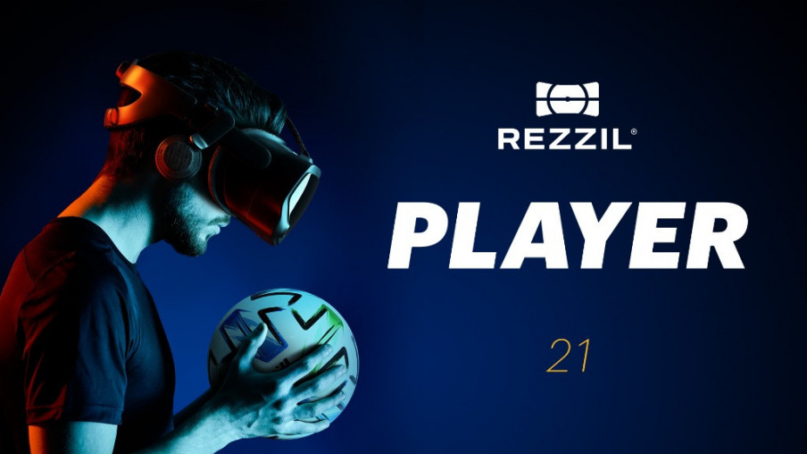 Rezzil Player 21, entrenamiento profesional de fútbol, próximamente en Steam y Viveport