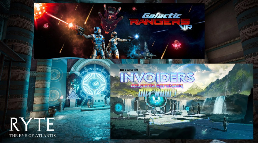 Lanzamientos en Oculus Rift: Invoiders, Ryte: The Eye of Atlantis y Galactic Rangers VR