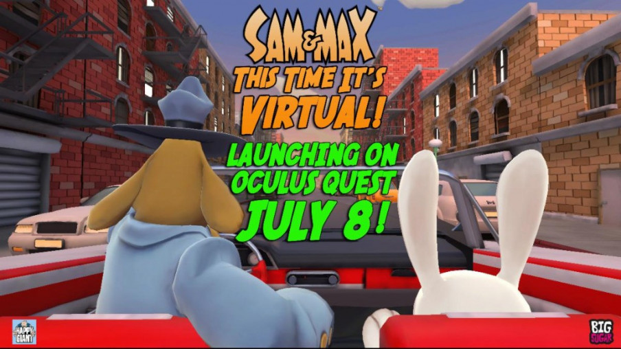 Sam & Max: This Time It's Virtual traerán sus locas investigaciones a Quest el 8 de julio