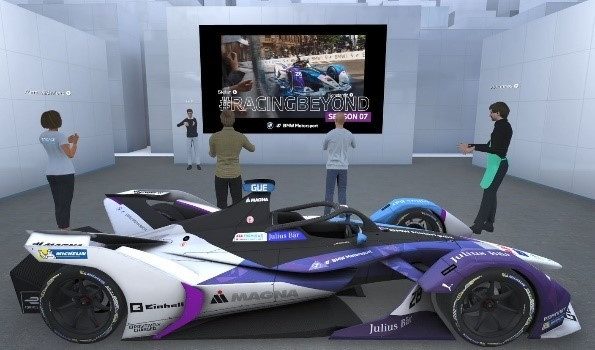Los monoplazas eléctricos de la Fórmula E de BMW ya tienen un taller virtual