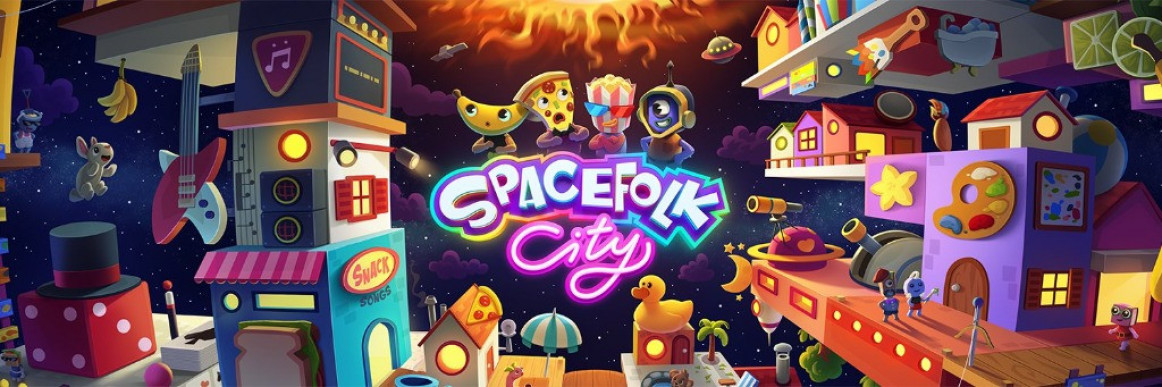 Spacefolk City nos permitirá construir y gestionar una ciudad espacial