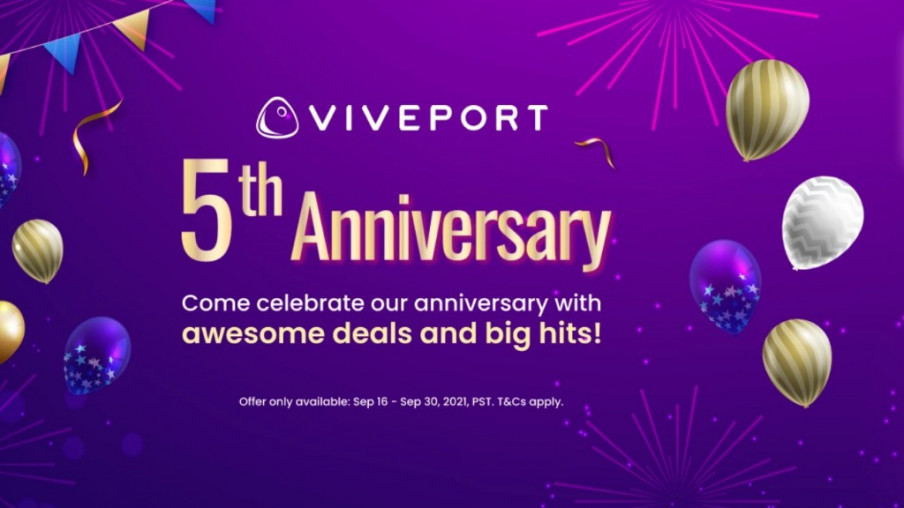 Viveport cumple 5 años y lo celebra con descuentos en Infinity