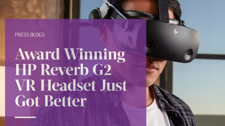HP renovará el visor Reverb G2 para mejorar el punto dulce, el seguimiento de los mandos y la compatibilidad con AMD
