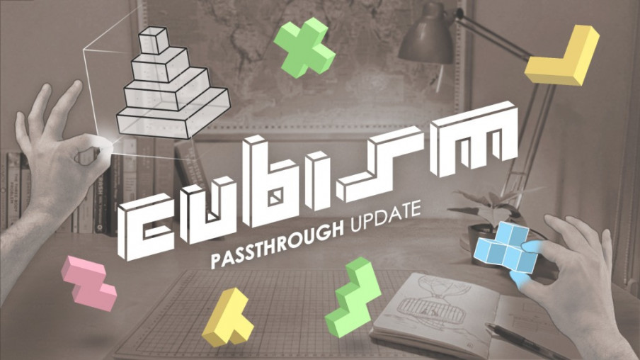 Resuelve los rompecabezas de Cubism en el salón de tu casa con la actualización de Passthrough