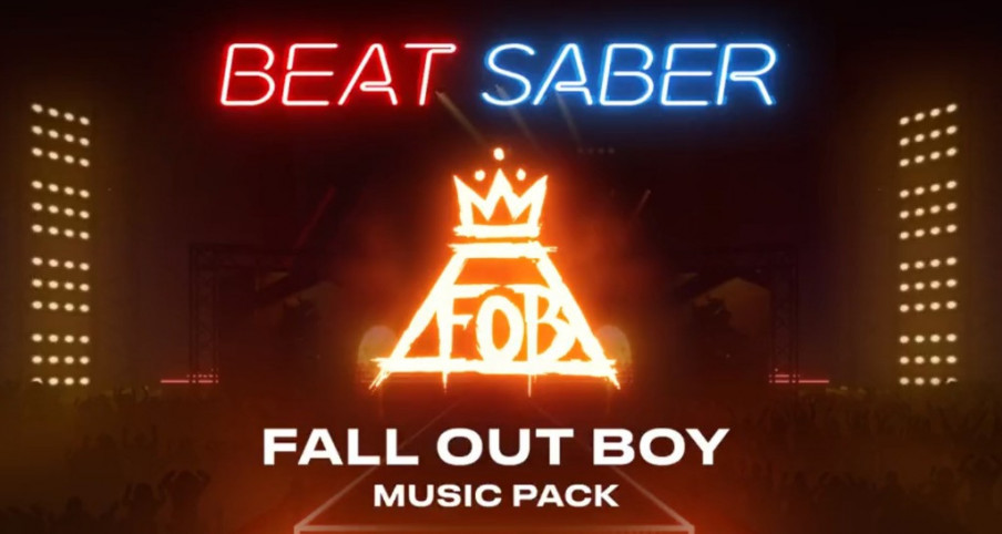 Nuevo DLC para Beat Saber dedicado a la banda de rock Fall Out Boy