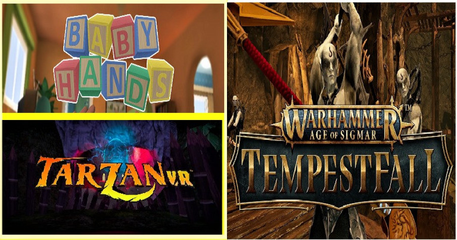 Estrenos: Tarzan VR en Rift, Baby Hands en PSVR y Warhammer: Tempestfall en Quest 2