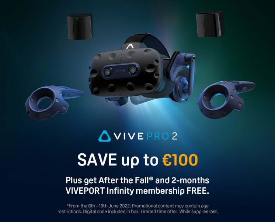 Ofertas y regalos por la compra de HTC Vive Pro 2 o Vive Flow