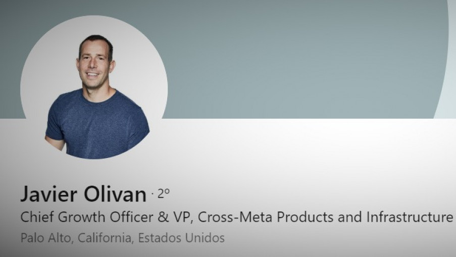 El español Javier Oliván es nombrado Director de Operaciones de Meta