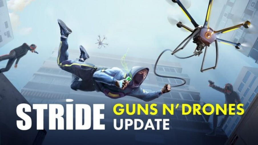 Stride recibe en Quest y PC VR la expansión Guns N' Drones
