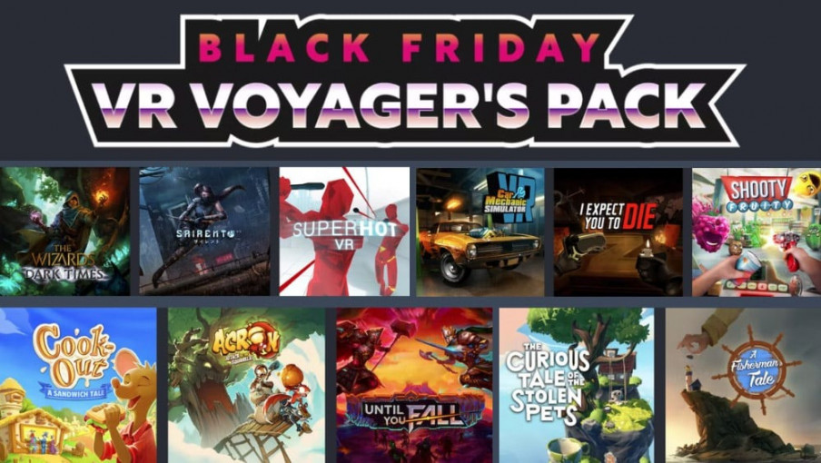 Black Friday VR Voyager's Pack: 11 juegos VR por 12,05 €