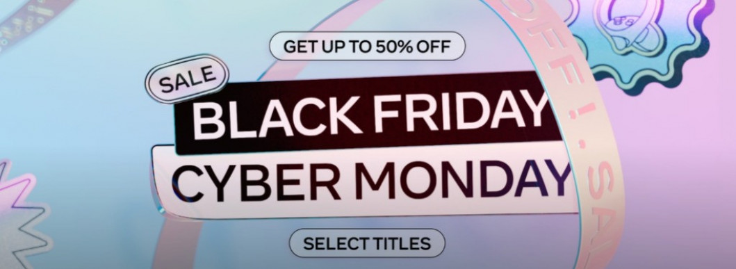 Rebajas Black Friday + Cyber Monday en la tienda de Meta