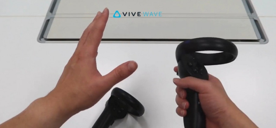 HTC Vive implementa el seguimiento de una mano y un controlador