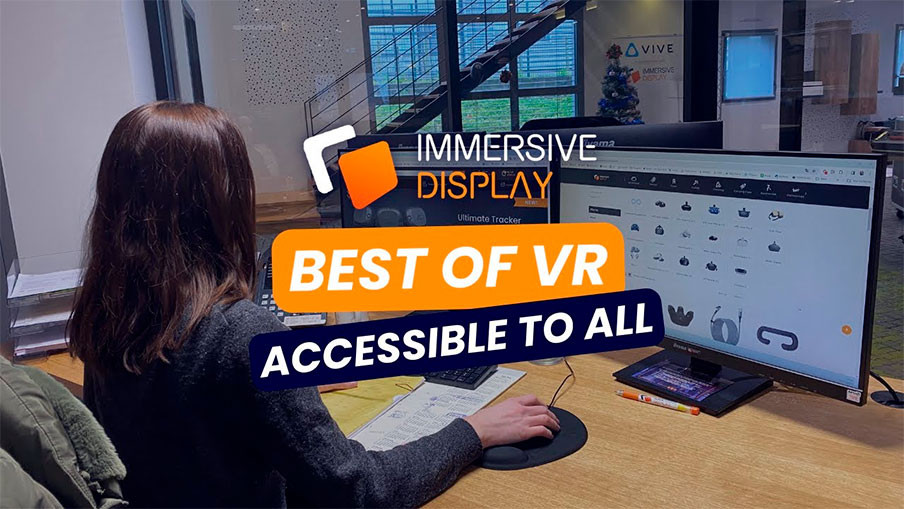 Consigue el mejor precio en Immersive Display, la primera e-shop para tu equipo de VR