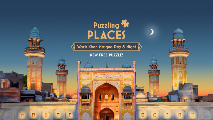 Puzzling Places regala el rompecabezas de la mezquita Wazir Khan